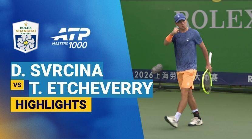 Dalibor Svrcina vs Tomas Martin Etcheverry - Round 2 (Court 7) | ATP 1000: Rolex Shanghai Masters 2026