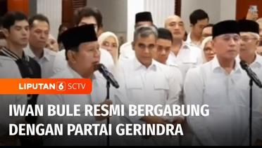 Mantan Ketum PSSI Iwan Bule Resmi Bergabung dalam Partai Gerindra | Liputan 6