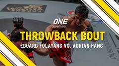 Eduard Folayang vs. Adrian Pang - ONE Full Fight - Throwback Bout