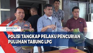 Polisi Tangkap Pelaku Pencurian Puluhan Tabung LPG