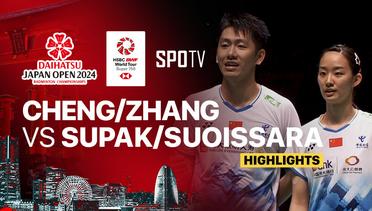 Cheng Xing/Zhang Chi (CHN) vs Supak Jomkoh/Suoissara Paewsampran (THA) - Highlights | Daihatsu Japan Open 2024 - Mix Doubles