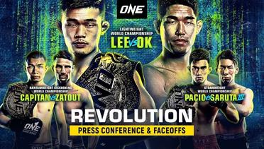 ONE: REVOLUTION Press Conference & Faceoffs