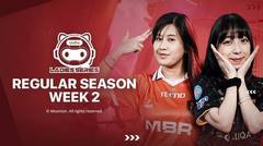 Regular Season - Week 2 Day 1