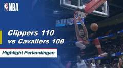 NBA I Cuplikan Pertandingan : Clippers 110 vs Cavaliers 108