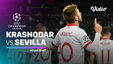 Highlight - Krasnodar vs Sevilla I UEFA Champions League 2020/2021