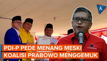 PDI-P Pede meski Dikeroyok Koalisi Prabowo