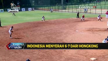 Softball Putri Asia 2019, Indonesia Menyerah dari Hongkong