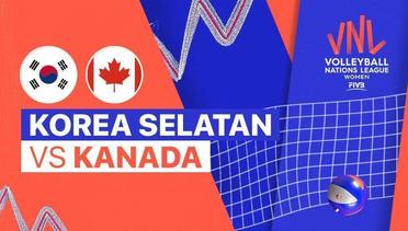 Full Match | Korea Selatan vs Kanada | Women's Volleyball Nations League 2022