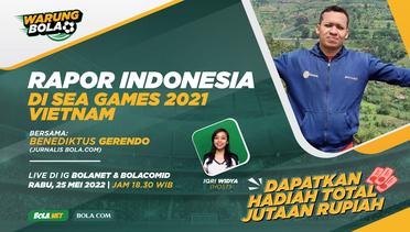 Warung Bola: Rapor Indonesia di SEA Games 2021 Vietnam