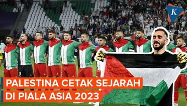 Timnas Palestina Cetak Sejarah di Piala Asia 2023 Saat Negaranya Tengah Berkonflik