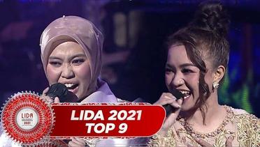Rancak!! Sahut Sahutan Ratna (Kalsel)-Waode Popa "Zapin Melayu" Juri Jadi Goyang Dan Beri 4 So!! | LIDA 2021