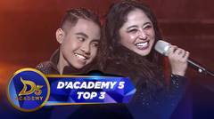 Duet Maut!! Dahsyatnya Eby (Bima) Feat. Dewi Perssik "Ngomong Dong" Raih All SO Juri!! | D'Academy 5