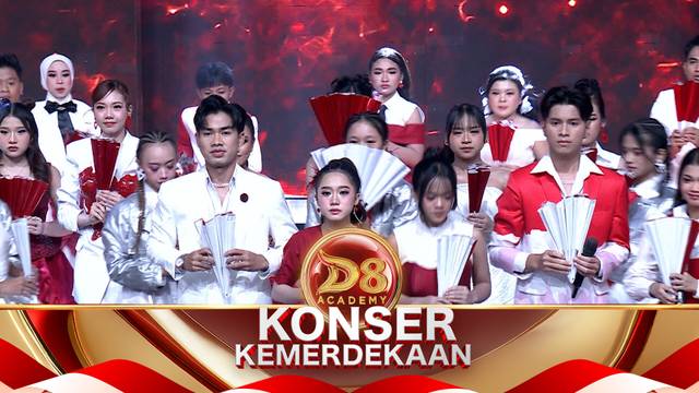 Merinding! Opening Epic Academia Hadirkan Semangat Kemerdekaan Indonesia!  DA8 Konser Kemerdekaan