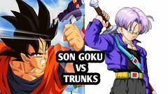 Duel Son Goku Vs Trunks,Dragon Ball (Gameplay)