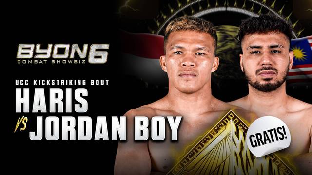 Haris Sofyan vs Jordan Boy - Full Match | BYON Combat Showbiz 6 2025