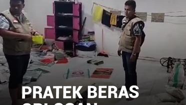 Polisi Bongkar Prakter Beras Oplosan di Malang