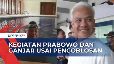 Usai Pencoblosan: Prabowo Berenang di Hambalang, Ganjar-Mahfud Silaturahmi ke Megawati