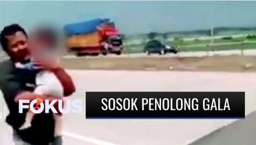 Ini Cerita Pria Berkumis yang Menolong Gala Sky Saat Kecelakaan di Tol Jombang | Fokus