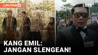 Wejangan Ridwan Kamil Untuk Kaesang Pangarep