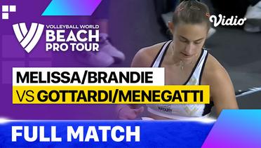 Full Match | Melissa/Brandie (CAN) vs Gottardi/Menegatti (ITA) | Beach Pro Tour - Tepic Elite16, Mexico 2023
