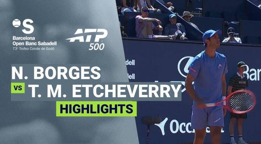 Nuno Borges vs Tomas Martin Etcheverry - Round of 16 | ATP 500: Barcelona Open Banc Sabadell 2026