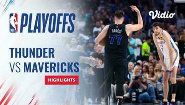 Oklahoma City Thunder vs Dallas Mavericks - Highlights | NBA Playoffs 2023/24
