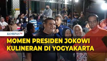 Presiden Joko Widodo Berbaur Bersama Warga, Kulineran di Bakmi Jawa Pak Pele