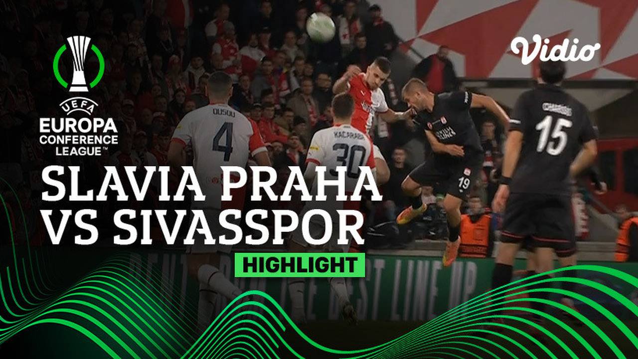 Highlights Slavia Praha vs Sivasspor UEFA Europa Conference League 2022/23 Vidio