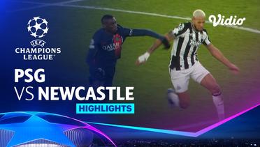 PSG vs Newcastle - Highlights | UEFA Champions League 2023/24