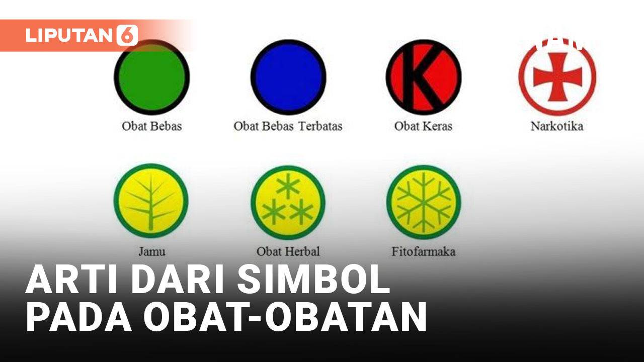 Yuk Kenali Simbol Pada Obat-Obatan Sebelum Dikonsumsi - liputan6.com