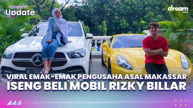 Viral Emak-emak Pengusaha Asal Makassar Iseng Beli Mobil Rizky Billar