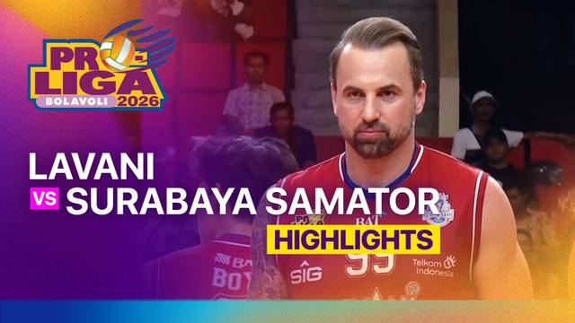 Final Four Putra: Jakarta Lavani Livin Transmedia vs Surabaya Samator - Highlight | Proliga 2026