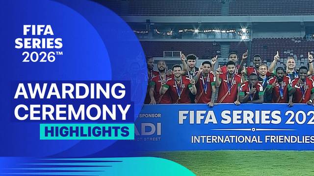 Awarding Ceremony 3rd Place FIFA Series 2026 Indonesia