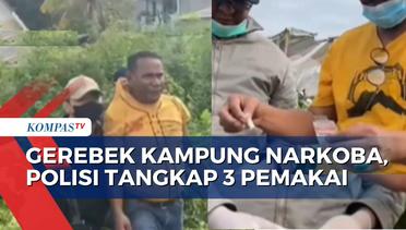 Detik-Detik Penggerebekan Kampung Ambon di Cengkareng, Polisi Tangkap 3 Pemakai!