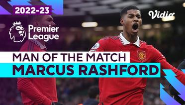 Aksi Man of the Match: Marcus Rashford | Man United vs Man City | Premier League 2022/23
