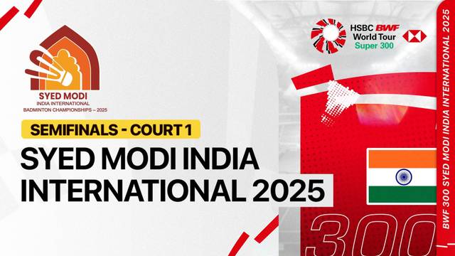 Unnati Hooda (IND) vs Neslihan Arin (TUR) - Women's Singles Semifinal - Full Match | SYED MODI India International 2025