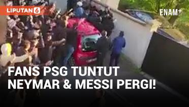 Fans PSG Demo di Depan Rumah Neymar dan Kantor Klub