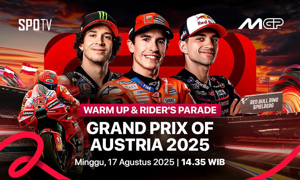 MotoGP Austria: Warm Up & Rider's Parade