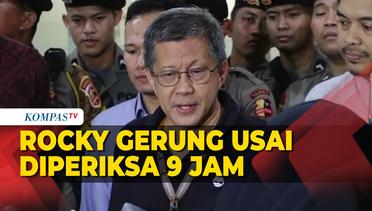 [FULL] Rocky Gerung Usai Diperiksa 9 Jam Kasus 'Hina' Jokowi, Didampingi Haris Azhar