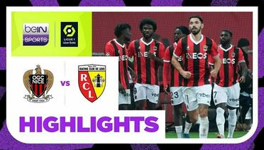 Nice vs Lens - Highlights | Ligue 1 2023/2024