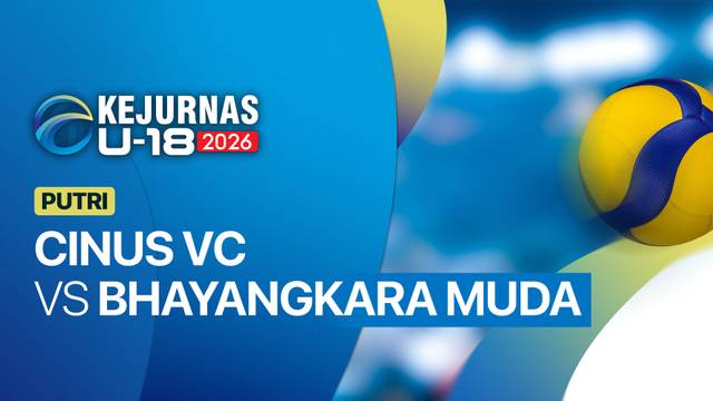 Putri: Cinus VC vs Bhayangkara Muda Grobogan - Full Match | Kejurnas Bola Voli Antarklub U-18 2026