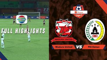 Madura United (1) Vs PSS Sleman (0) - Full Highlights | Shopee Liga 1