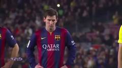 Lucu - Reaksi Messi Saat Neymar Gagal Mengeksekusi Penalti