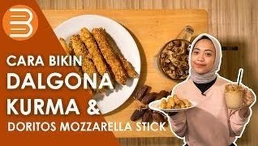 Resep Dalgona Kurma + Doritos Mozza Stick, Cocok Buat Buka!