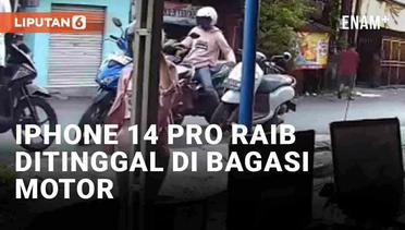 Ditinggal di Bagasi Motor, iPhone 14 Pro Wanita di Banjarmasin Raib