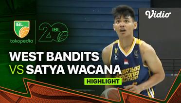 Highlights | West Bandits Solo vs Satya Wacana Salatiga | IBL Tokopedia 2023