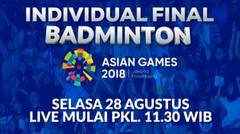 Yoayoayo!! Gemuruhkan Istora dengan Suara Lantangmu di Final Badminton Asian Games 2018