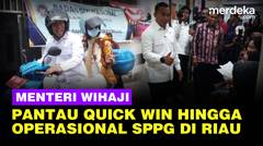 Menteri Wihaji Kunjungi Kepri Pantau Quick Win, Operasional SPPG dan MBG
