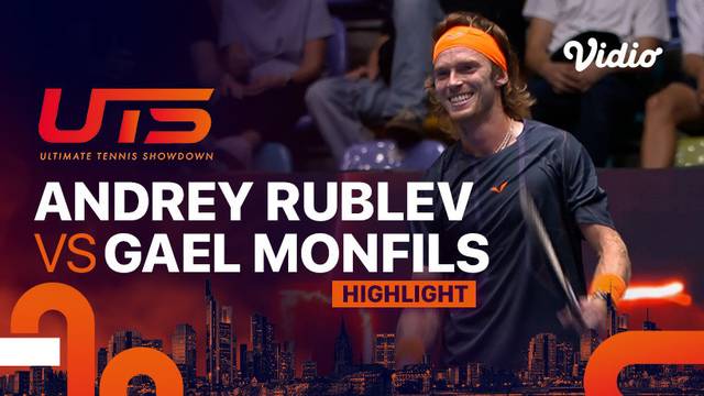 Highlights | Rublo (Andrey Rublev) vs La Monf (Gael Monfils) | Ultimate Tennis Showdown 2023