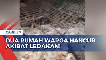 Polisi Selidiki Sumber Ledakan yang Hancurkan 2 Rumah Warga di Malang!